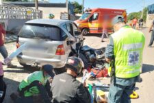 motociclista-fica-gravemente-ferido-apos-colisao-com-carro-em-araquari