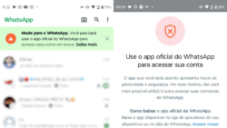 “mude-para-o-whatsapp”:-usuarios-criticam-aviso-em-app-oficial